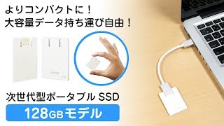 次世代型ポータブル SSD 128GB