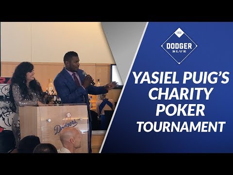 Yasiel Puig's Charity Poker Tournament