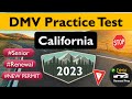 Dmv practice test california 2023 for new permit renewal and senior drivers