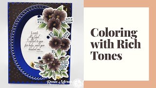 Creating with Floral Joy | Rich Tones | Joy Clair Designs
