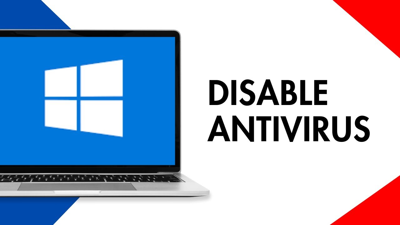Stop Antivirusprogram How to Disable Antivirus on Windows 10 - YouTube