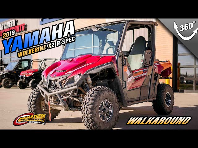 Walkaround | 2019 Yamaha Wolverine X2 R-Spec - YouTube