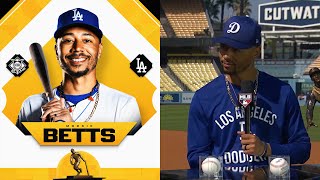 Mookie Betts reacts to receiving the 2025 Roberto Clemente Award, discusses Postseason & MORE!