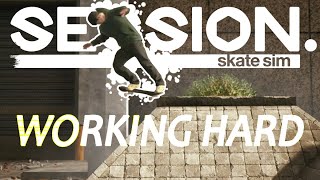 Session Skate Sim realistic edit -WORKING HARD-