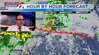 WPRI 12 Weather Now 9/25/25: Heavy rain, especially this morning.