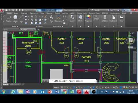 Video: Hur Man Skapar En Ritning I AutoCAD