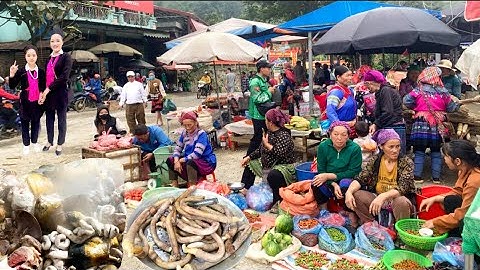 Chợ Phiên Tây Bắc Ẩm Thực Gây Mê - Thảo Dược Liệu Quý / dân vùng cao ,