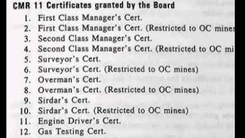 Statutory Certificates Issued by BME, DGMS Hindi Version