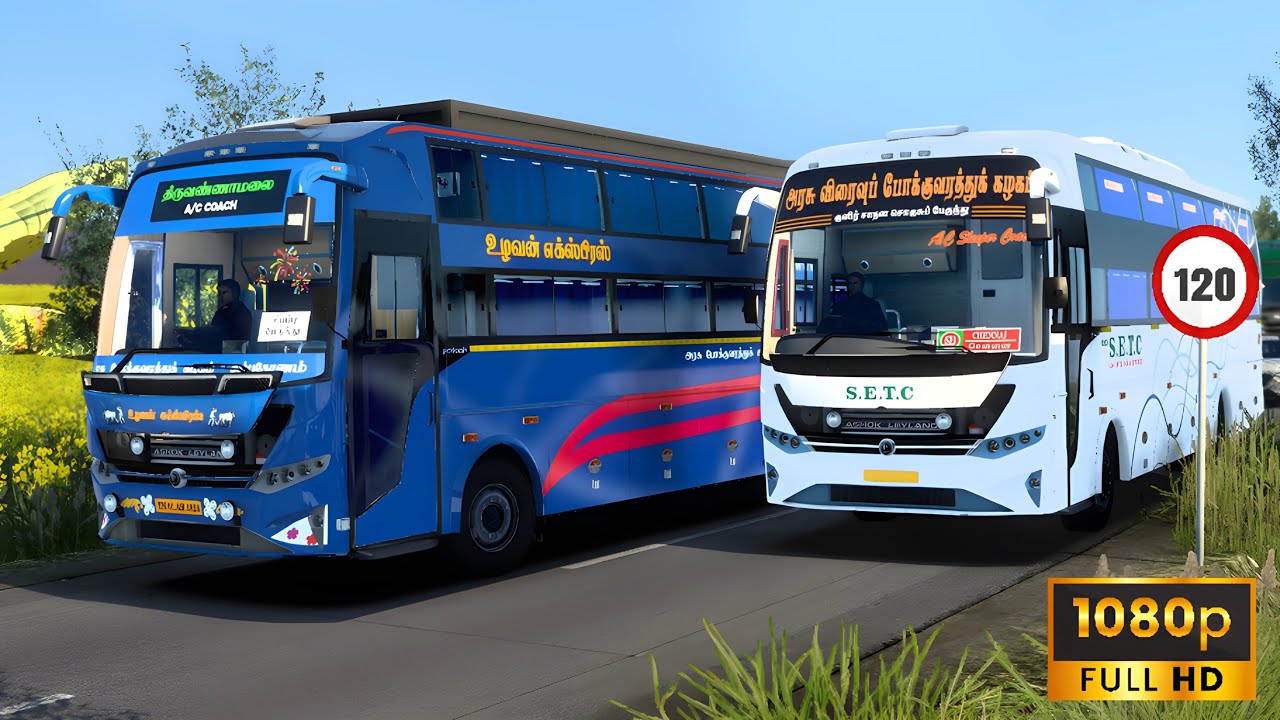 GOVT BUS RIDE - SETC🔥Euro Truck Simulator 2 | Sprinter Gaming