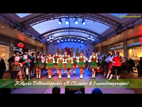 Kölsche Dillendöppcher e.V.- Tanzgruppe - Auftritt im Hürth Park 2018 (Pänz Pokal)