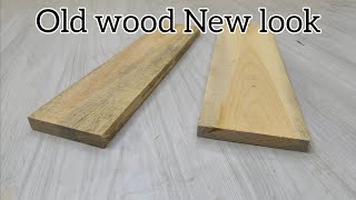 You can create something amazing with just two pieces of wood — a great woodworking project.