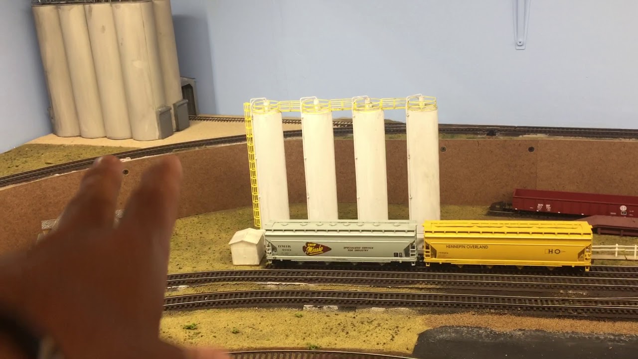 Red Rock Northern model railroad update 5-28-18 - YouTube