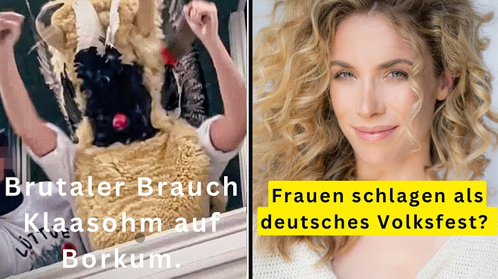 Beschämende Frauenjagd auf Borkum. Alles wussten es! Gewalttätiger Brauch oder Tradition?