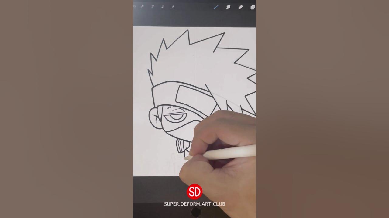 Kakashi of the Sharingan : r/drawing