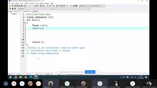 Lecture 20: Bool type- typecasting and default