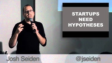 Josh Seiden Ignite Lean Startup Talk: "Replacing Requirements with Hypotheses" (10/27/11)