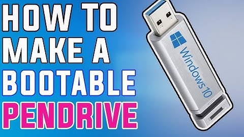 How to make a bootable pendrive( in 2 min!)