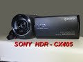 Лучшая бюджетная камера SONY HDR - CX405 ( как снять заглушку для запасной батареи)
