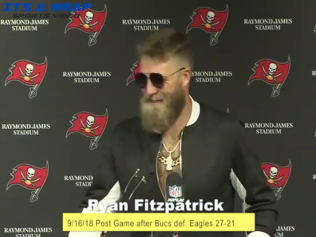 Ryan Fitzpatrick is oozing confidence after sprinkling Fitzmagic