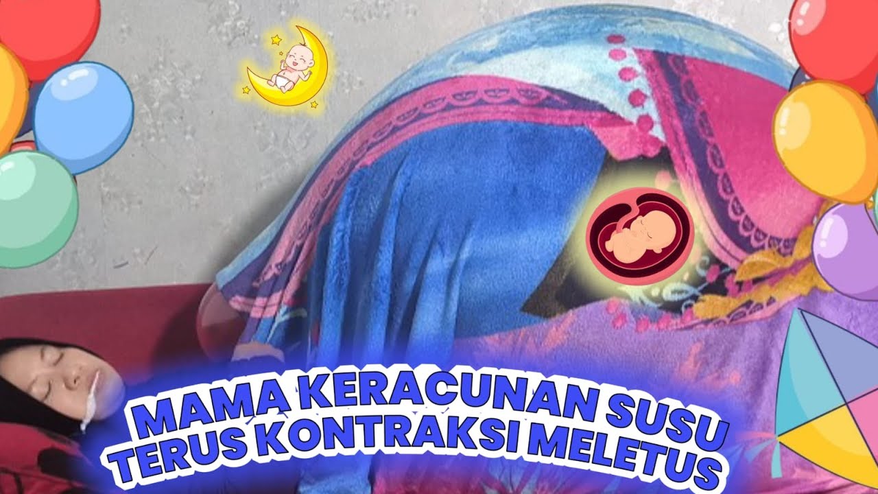 MAMA KERACUNAN SUSU TERUS KONTRAKSI MELETUS!!!! hamilbalon #balloon #tiupbalon #funny #viralvideo
