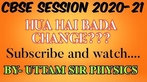 CBSE Latest syllabus for class 2020-21 News