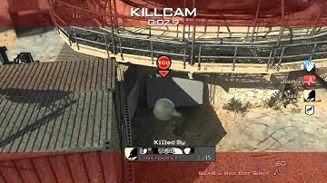 MW3: Insanely Lucky Grenade Kill