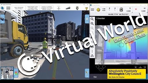 Trimble Virtual World - Wellington Digital Twin