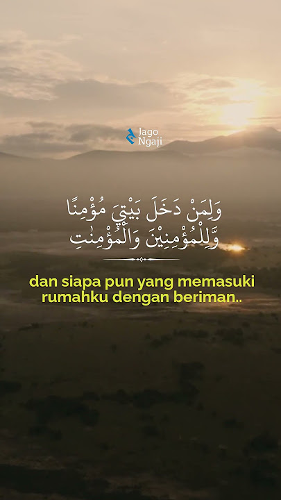 Tadabbur Q S Nuh ayat 26 28 #murottal #tadabburdaily
