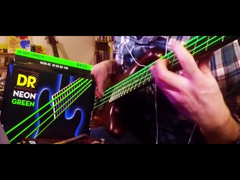 Dr Neon Green String Review Test Youtube