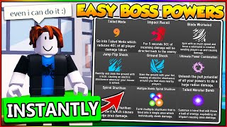 How To Defeat EVERY BOSS *EASY* As A NOOB In Anime Fighting Simulator Roblox