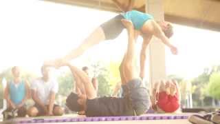 AcroYoga Tutorial: How to Reverse Back Bird to Whale - Partner Acrobatics, Acrobalance