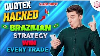How To Win Every Trade In Quotex | Profit 5 Lakh+ | Brazilian Binary Trading Strategy quotex