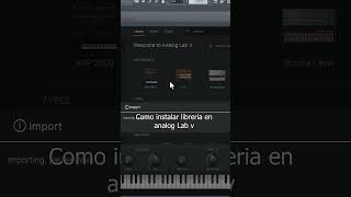 Instalar libreria en analog lab V #fl25 #flstudio #musicproducer #beatmaker #trap #music #plugins