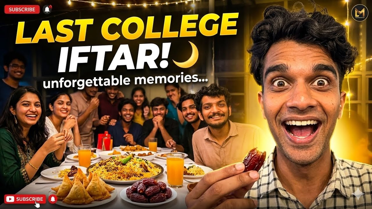 One Last Meal Together💔🥹 | Tkm college Iftar vlog🥺.. #iftar #college #tkm 