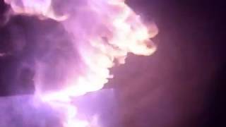 Flash Over Chamber With Helmet Camera