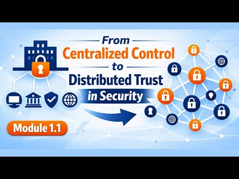 From Centralized Control to Distributed Trust in Security | Module 1.1 video thumbnail
