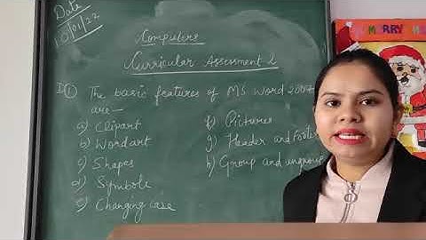 Class 5, Computer, Curricular Assessment 2 by Yashika Sharma