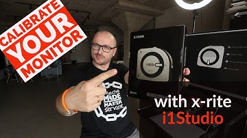 Tutorial: How to calibrate your monitor with x-rite i1Studio