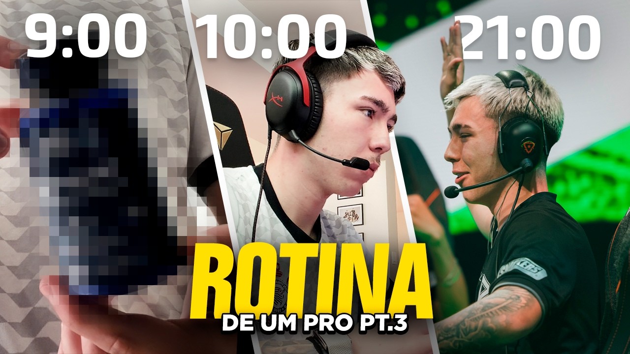A ROTINA DE UM PRO DE VALORANT! #3
