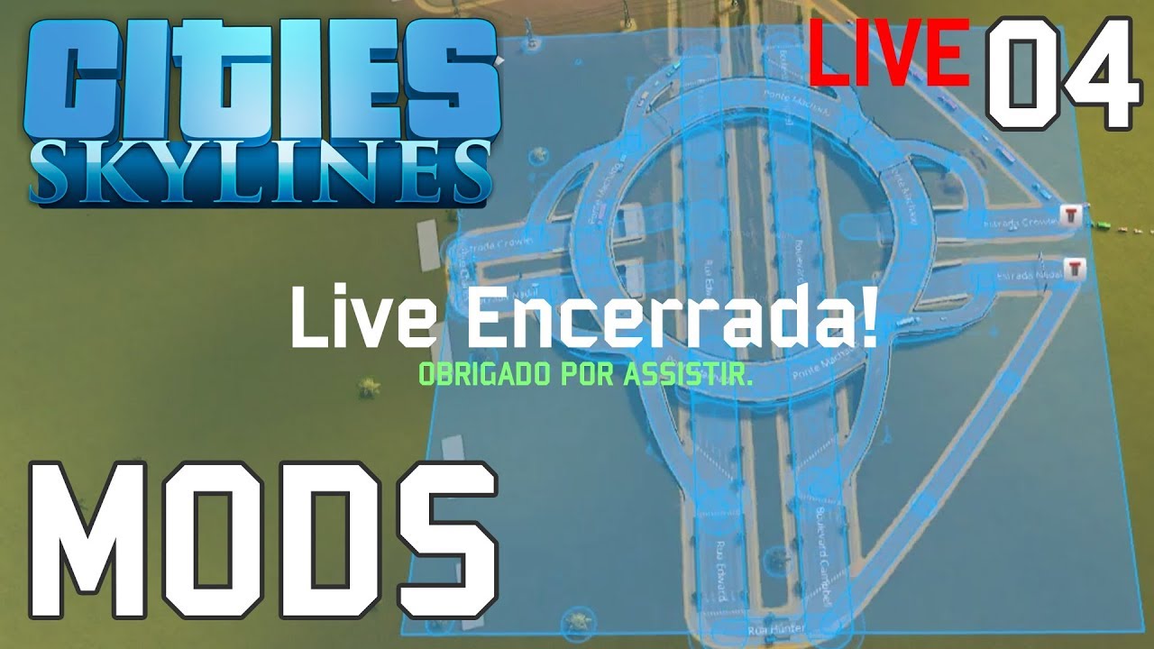 CITIES SKYLINES LIVE #04 - MODS QUE FACILITAM - YouTube