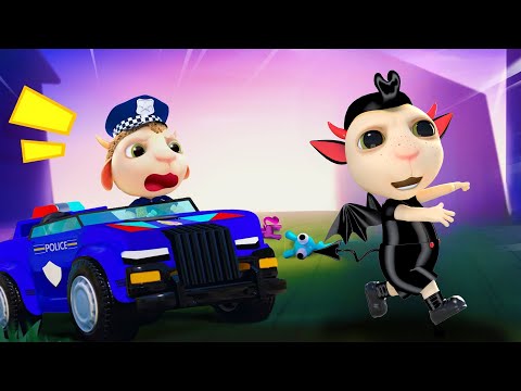 Histórias de Equipas de Resgate🚔 Polícia Perseguindo Pequeno Ladrão 👮‍♂️💨Canciones Infantiles