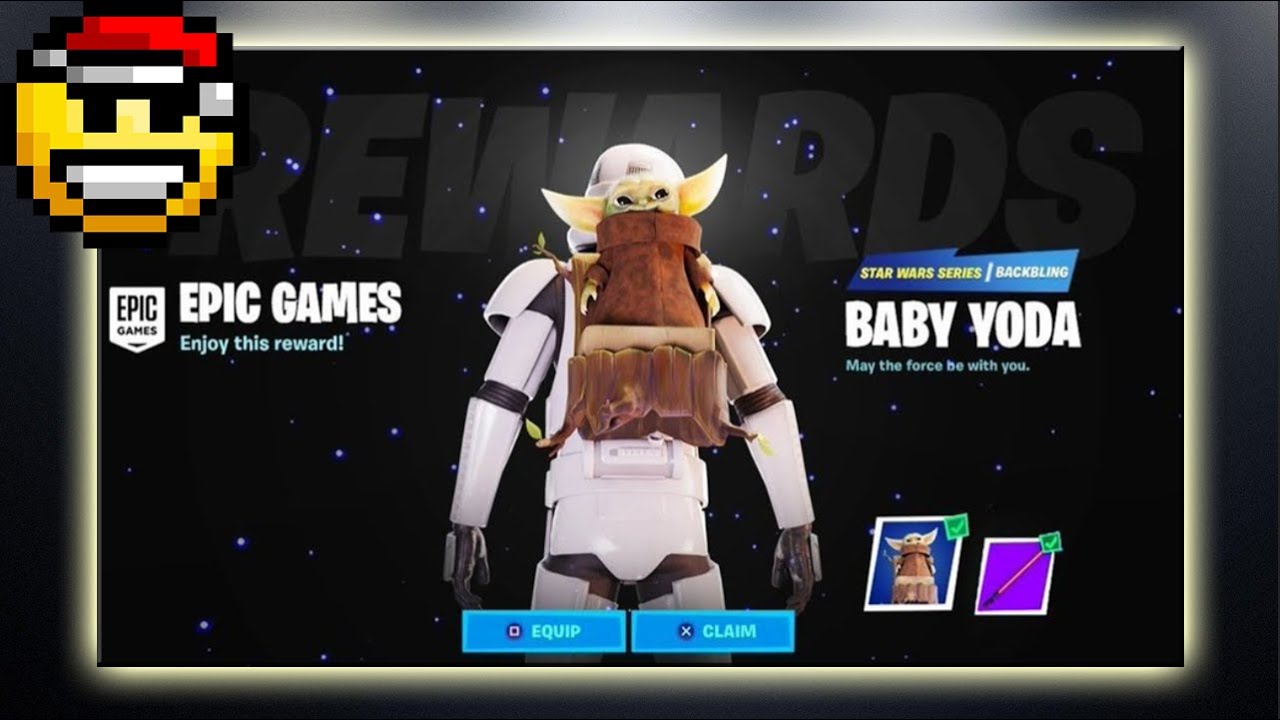 Comment Avoir Le Sac A Dos Bebe Yoda Sur Fortnite Youtube