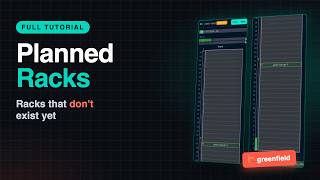NetBox Rack Design tutorial · Part 9 — Planned racks