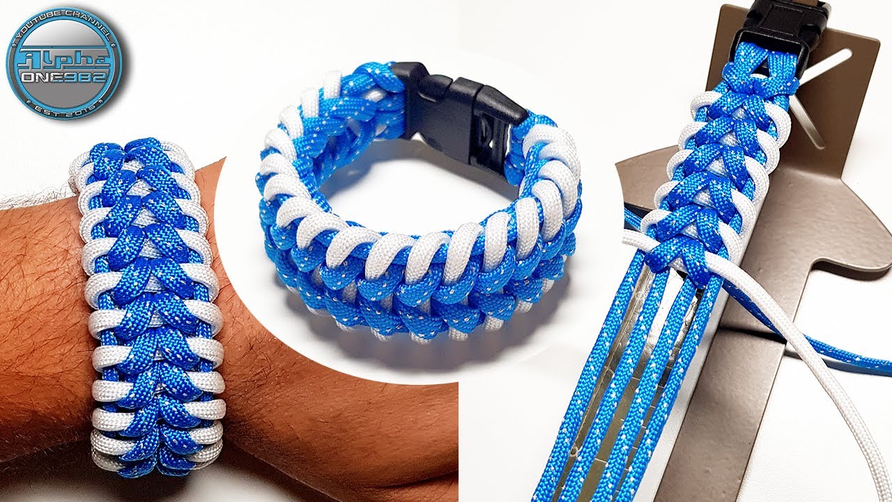 How to Make an Awesome Paracord Bracelet World of Paracord Tutorials DIY 