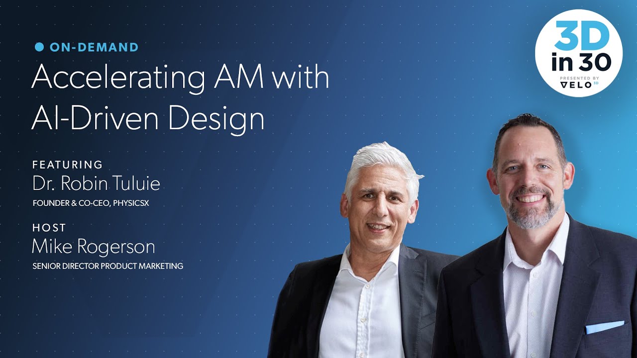 Accelerating AM with AI-Driven Design