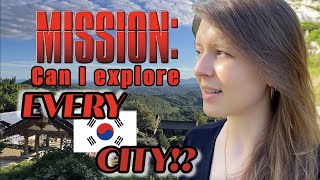 Travel Vlog Series exploring the countryside of South Korea!