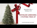 CHRISTMAS TREE - BALSAM HILL UNBOXING/ PUT UP - REVIEW