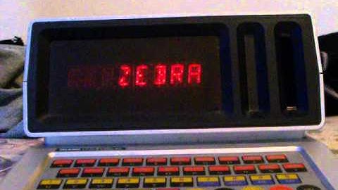 Talking Computron - The pre-computer with the friendly computer voice!