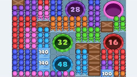 Hole People Level 258 Game Walkthrough Solution