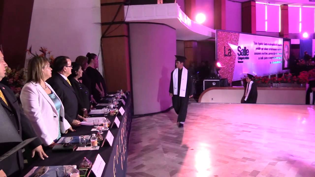 Ceremonia de Graduación Bachillerato 2014 - 2015